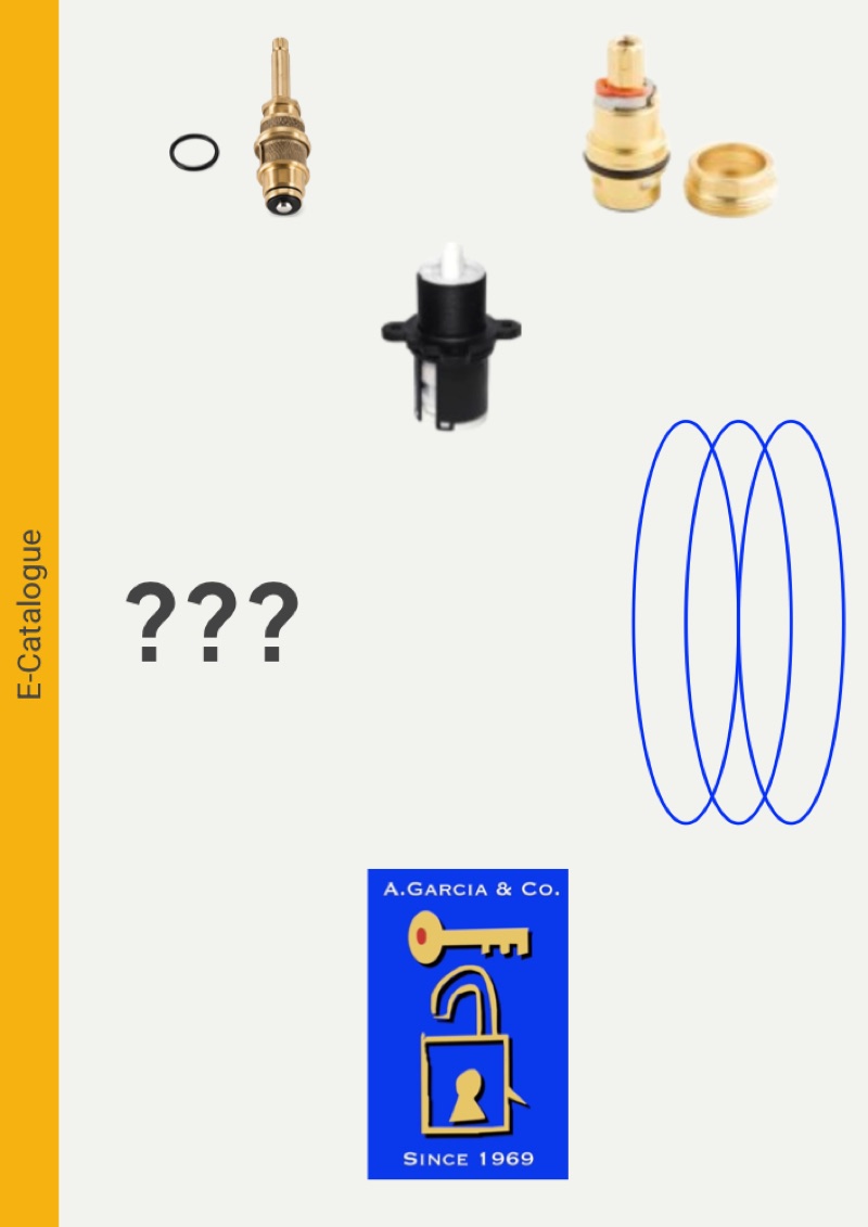Portada del catálogo Vástagos y Repuestos