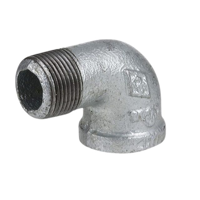 Codo reductor galvanizado