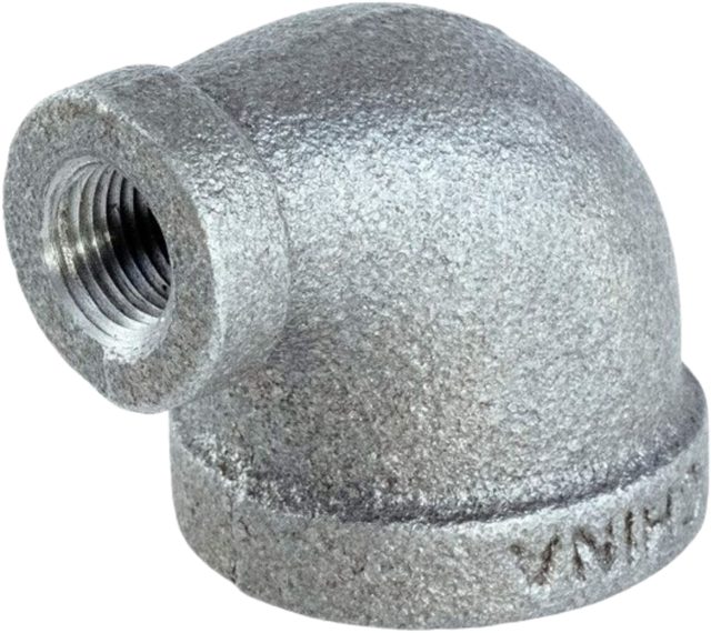 Niple codo galvanizado